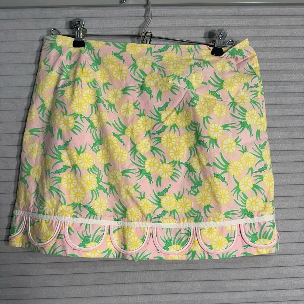 Lilly Pulitzer grasshopper print size 4 skort J-21 - Picture 2 of 6